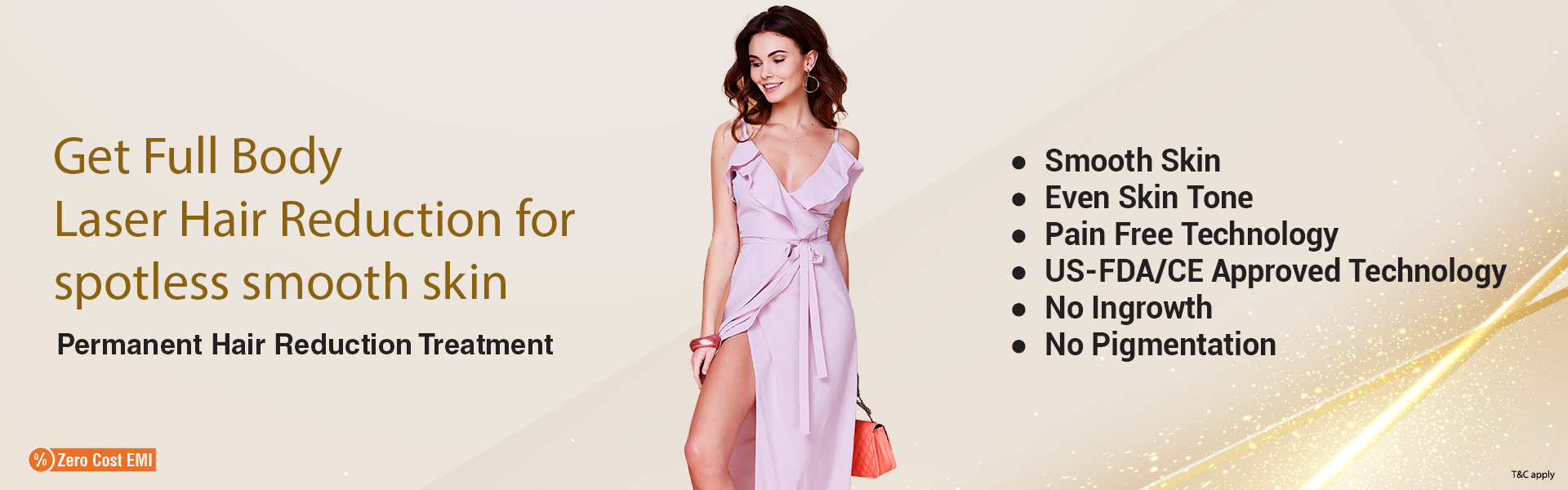 Full Body Laser Offer, Permanent Hair Removal VLCC India