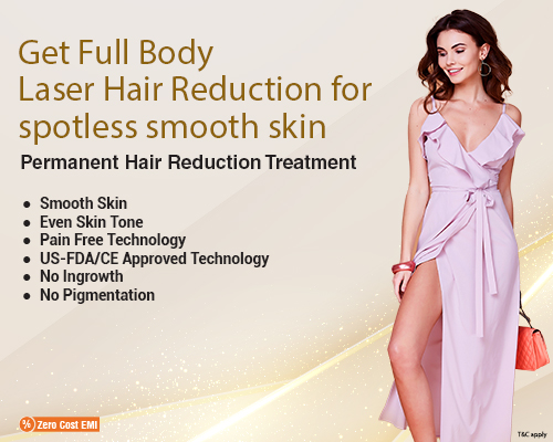 Full Body Laser Offer, Permanent Hair Removal | VLCC India