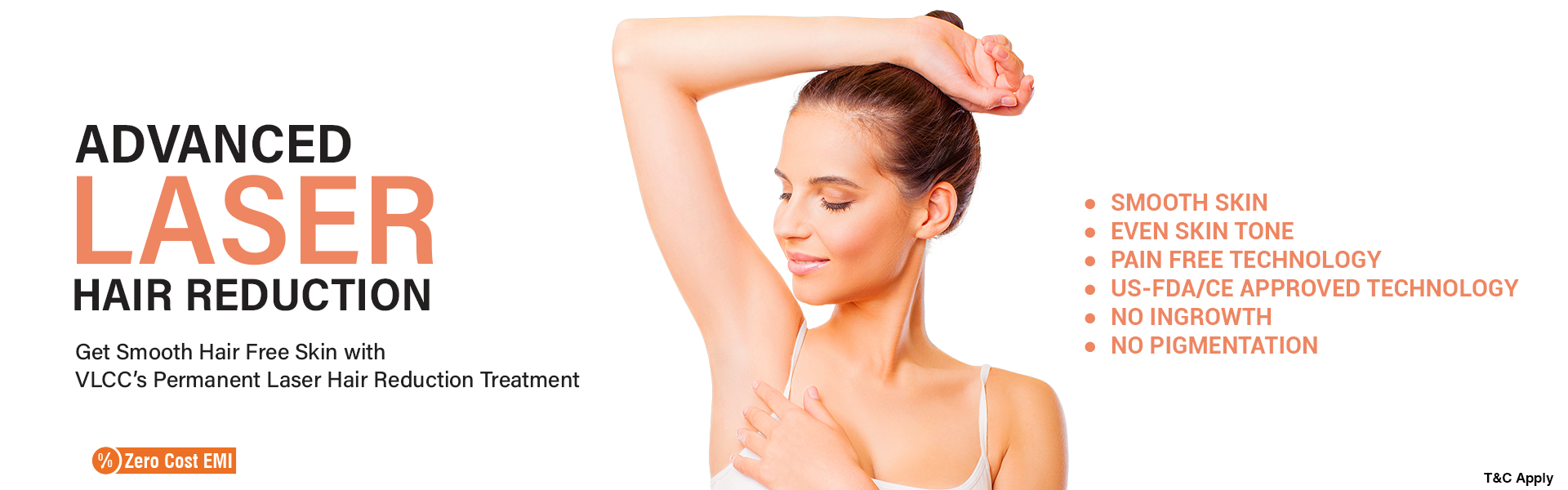 Full Body Laser Offer, Permanent Hair Removal VLCC India