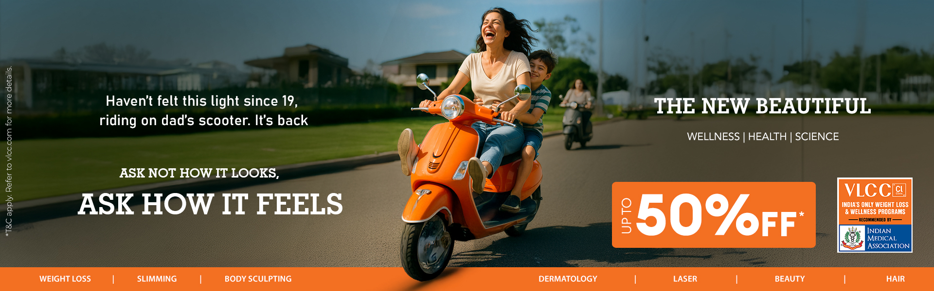 weight loss & Laser hair removal